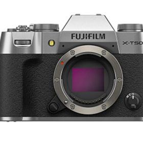 シャッター回数343 バッテリー新品 FUJIFILM X-T50 シルバー