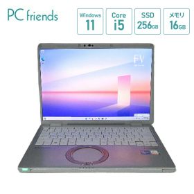 Panasonic レッツノート CF-FV1RDAVS (Corei5/メモリ16GB/HDD256GB(NVMe)/無線LAN/A4)Windows11Pro搭載 中古ノートパソコン