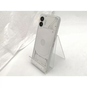 【中古】NOTHING 国内版 【SIMフリー】 Nothing Phone (2) 12GB 256GB ホワイト A10400033【ECセンター】保証期間1ヶ月【ランクA】