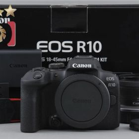 Canon キヤノン 【中古】Canon キヤノン EOS R10 RF-S 18-45 IS STM レンズキット シャッター回数僅少 元箱付き ミラーレスカメラ