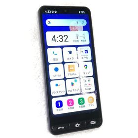 中古 SHARP BASIO active2 64GB ネイビー SHG12 ※ネットワーク利用制限あります ※難あり