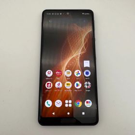 SHARP AQUOS sense5G SH-53A docomo ニュアンスブラック スマートフォン 本体 スマホ SIMフリー 動作確認済み [中古]