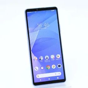 【液晶美品＊電池良好】SIMフリー au Xperia 10 III SOG04 ブルー