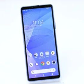 【電池良好】SIMフリー au Xperia 10 III SOG04 ブルー