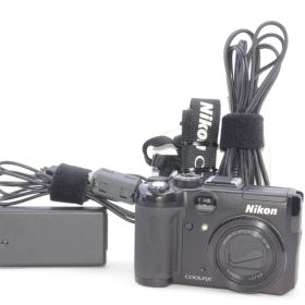 【純正ストラップ付き良品】Nikon ニコン COOLPIX P6000