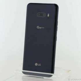 〔中古品〕 LG G8X ThinQ 64GB オーロラブラック 901LG SoftBank【262】