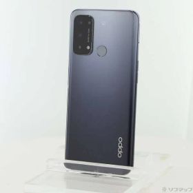 〔中古品〕 OPPO Reno5 A 128GB シルバーブラック CPH2199 SIMフリー【258】