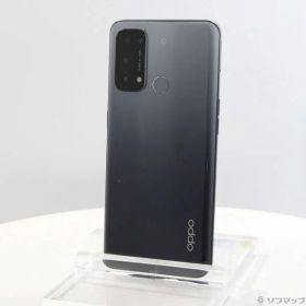 〔中古品〕 OPPO Reno5 A 128GB シルバーブラック CPH2199 SIMフリー【349】