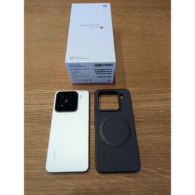 シャオミ(Xiaomi)の値下げ不可 国内版 Xiaomi 15 ホワイト Android スマートフォン(スマートフォン本体)