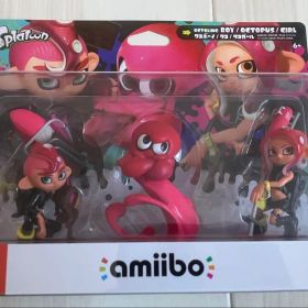 amiibo タコ トリプルセット タコガール タコボーイ アミーボ スプラ