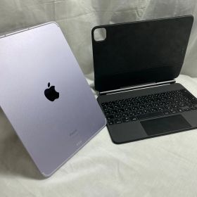 iPadAir Apple 第6世代 M2 A2903 11インチ パープル 256GB タブレット キーボード （動作確認済）Wi-Fi