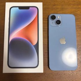 iPhone 14 128G ブルー 本体 初期化済