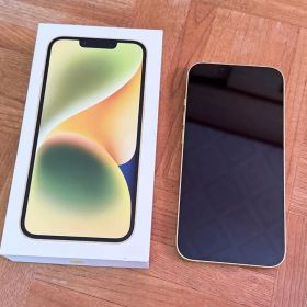 美品 iPhone 14 イエロー 128GB 箱・ケーブル付き