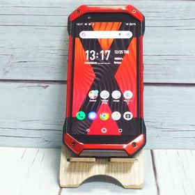 au 京セラ TORQUE 5G KYG01 レッド 本体 白ロム SIMロック解除済み SIMフリー B034446