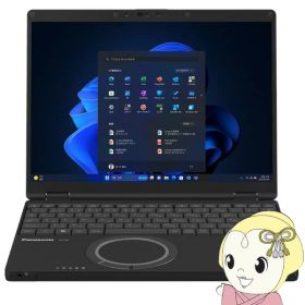 ノートパソコン Panasonic パナソニック Let’s note SR バッテリー2個モデル標準＋軽量 12.4型 SSD512GB ブラック CF-SR4HDNCR【KK9N0D18P】