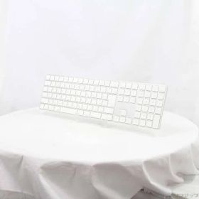 〔中古品〕 Magic Keyboard (テンキー付き) MQ052J／A シルバー【377】