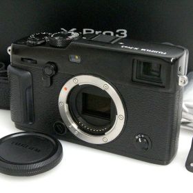 【中古】【並品】富士フイルム X-pro3 ボディ CA01-A11313-3Y3 富士フイルム FUJIFILM ミラーレス Xマウント APS-C 4K対応 本体のみ ブラック