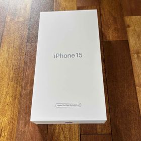 アイフォーン(iPhone)のiPhone15 128G SIMフリー ブラック(スマートフォン本体)