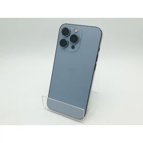 【中古】Apple au 【SIMフリー】 iPhone 13 Pro 128GB シエラブルー MLUK3J/A【柏】保証期間1ヶ月【ランクC】