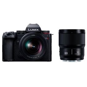 Panasonic デジタル一眼カメラ LUMIX DC-S5M2W ダブルレンズキット