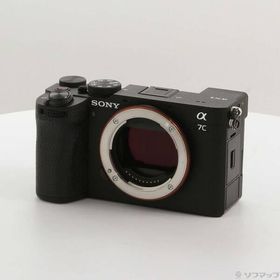 〔中古〕SONY(ソニー) α7C II ボディ ブラック ILCE-7CM2〔262-ud〕