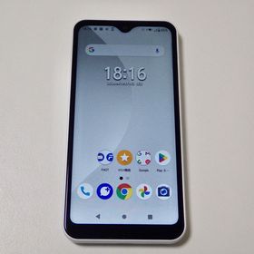 超美品 SIMフリー au arrows FCG01 ホワイト 送料無料