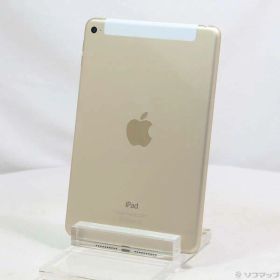 【中古】Apple(アップル) iPad mini 4 128GB ゴールド NK782J／A SIMフリー 【348-ud】