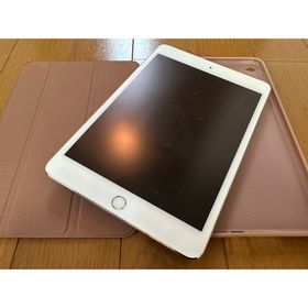 アイパッド(iPad)のiPad mini4 128G 初期化済 シルバー 美品wifi+セルラーモデル(タブレット)