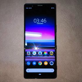 Sony Xperia 5 ブラック デュアルSIMフリー版 本体