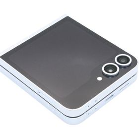 訳あり特価 美品 Galaxy Z Flip6 SCG29 au版SIMフリーブルー Aランク