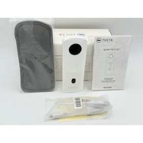 リコー(RICOH)の【美品】RICOH THETA SC2 ホワイト リコー シータ 360度カメラ(コンパクトデジタルカメラ)