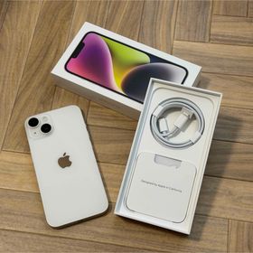 アイフォーン(iPhone)のiPhone14 512GB スターライト SIMフリー 動作確認済 ホワイト(スマートフォン本体)