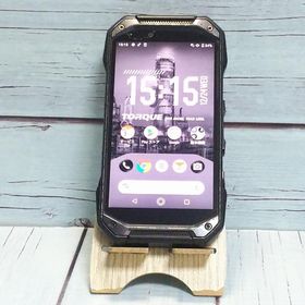 au 京セラ TORQUE G04 ブラック KYV46 本体 白ロム SIMロック解除済み SIMフリー C799698