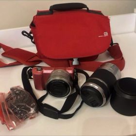 SONY α5000 ピンク ミラーレスカメラ