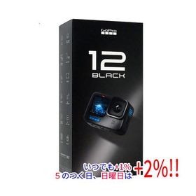 【新品訳あり(箱きず・やぶれ)】 GoPro ウェアラブルカメラ HERO12 BLACK CHDHX-121-FW