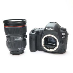 【中古】 《並品》 Canon EOS 5D Mark IV EF24-70 F2.8L II USM レンズキット 【ズームピントリングラバー部品交換/各部点検済】 [ デジタルカメラ ]