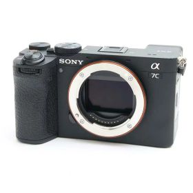 【中古】 《並品》 SONY α7C II ボディ ILCE-7CM2 B ブラック 【ファインダーユニット接眼ラバーカードスロット部品交換/各部点検済】 [ デジタルカメラ ]