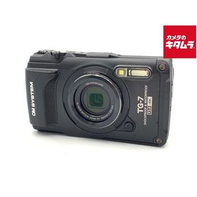 【中古】 【美品】 OM SYSTEM Tough TG-7 BLK ブラック