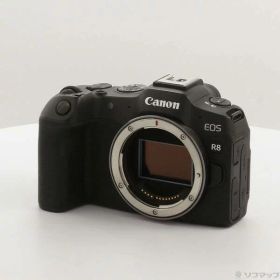 【中古】Canon(キヤノン) EOS R8 ブラック ボディ 【258-ud】