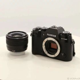 【中古】富士フイルム(FUJIFILM) FUJIFILM X-T50 XC15-45mm レンズキット ブラック 【262-ud】