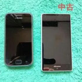 Galaxy S SC-02BとAQUOSの2台 中古