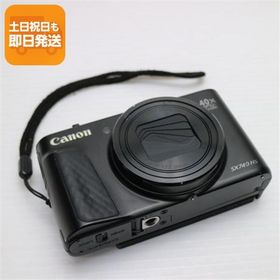 美品 PowerShot SX740 HS ブラック 即日発送 Canon コンパクトデジタルカメラ あすつく 土日祝発送OK