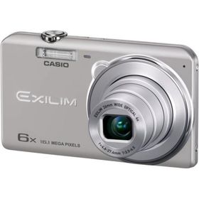 CASIO EXILIM デジタルカメラ 1610万画素CCD 広角26mm 光学6倍ズーム シルバー EX-ZS25SR
