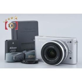 【中古】Nikon ニコン 1 J1 標準ズームレンズキット シルバー