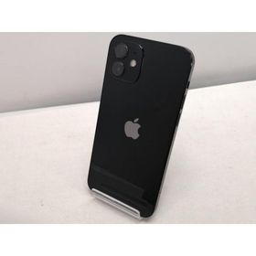 【中古】Apple docomo 【SIMロック解除済み】 iPhone 12 64GB ブラック MGHN3J/A【仙台駅東口】保証期間１ヶ月【ランクC】