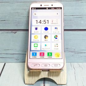 Softbank SHARP シンプルスマホ4 704SH ピンク 本体 白ロム SIMロック解除済み SIMフリー 美品 A390019