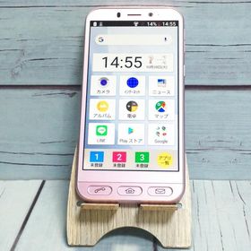 Softbank SHARP シンプルスマホ4 704SH ピンク 本体 白ロム SIMロック解除済み SIMフリー 美品 A438998