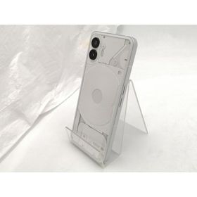 【中古】NOTHING 国内版 【SIMフリー】 Nothing Phone (2) 12GB 256GB ホワイト A10400033【ECセンター】保証期間１ヶ月【ランクA】