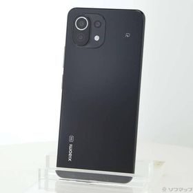 〔中古〕Xiaomi(シャオミ) Mi 11 Lite 5G 128GB トリュフブラック Mi11Lite5G SIMフリー〔297-ud〕