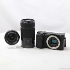 【中古】SONY(ソニー) α6400 ILCE-6400Y ダブルズームレンズキット ブラック 【276-ud】